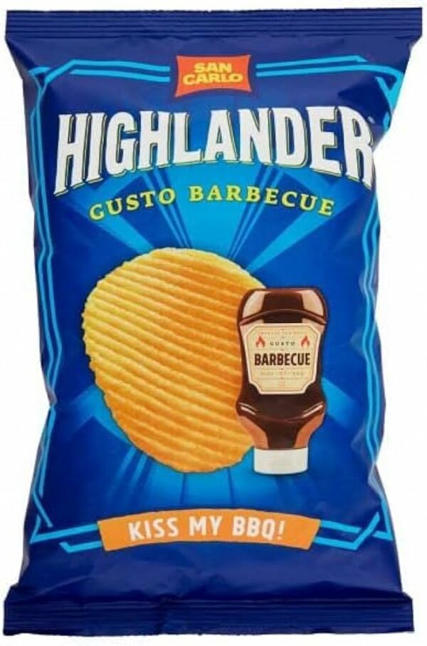 Patatine Highlander Gusto Barbecue